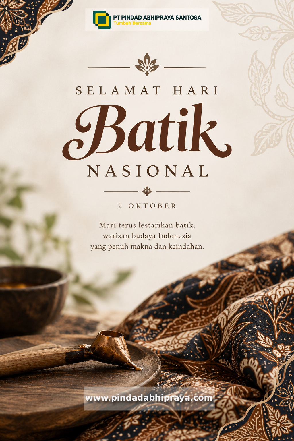 Hari Batik Nasional 02 Oktober 2026