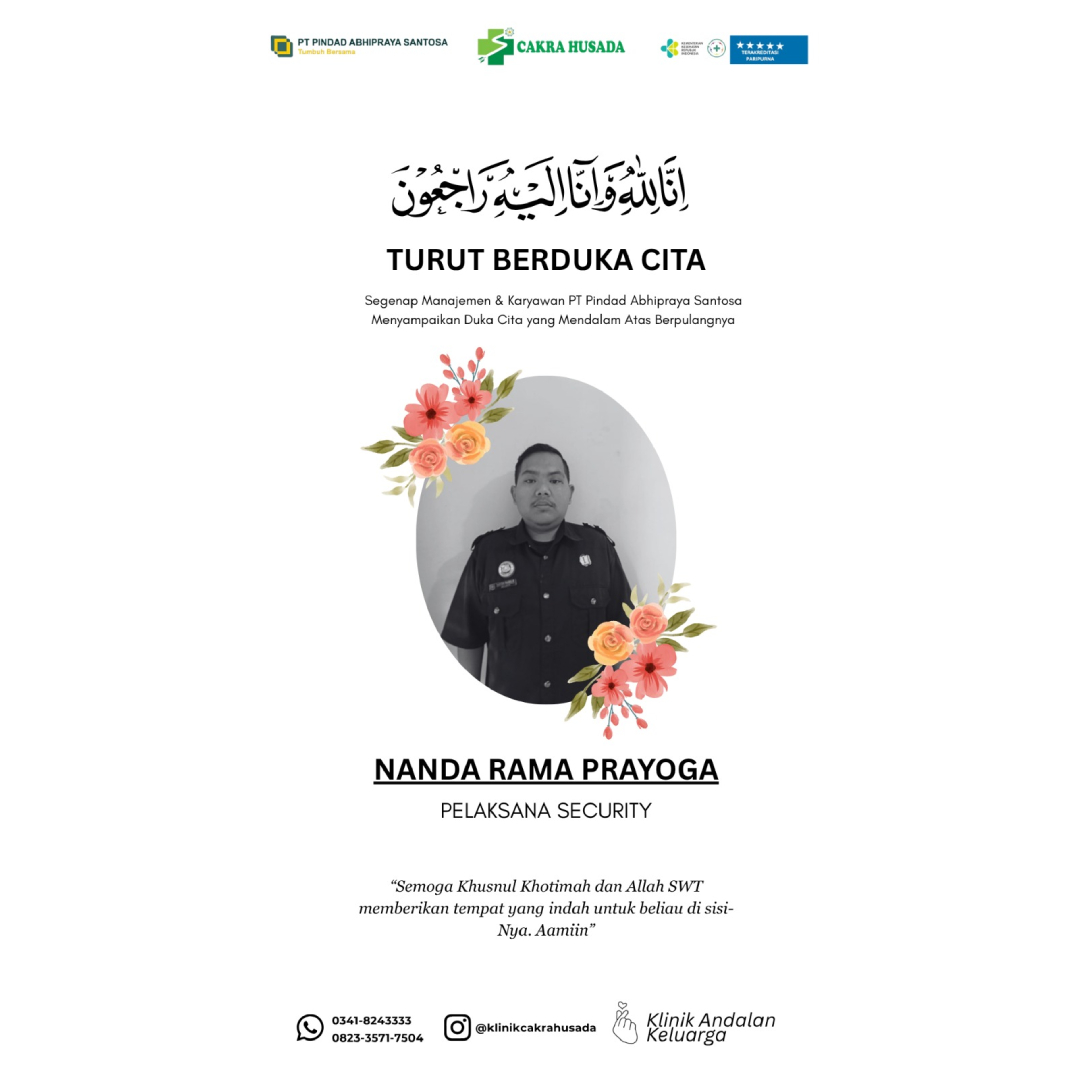 Turut Berduka Cita untuk Nanda Rama Prayoga