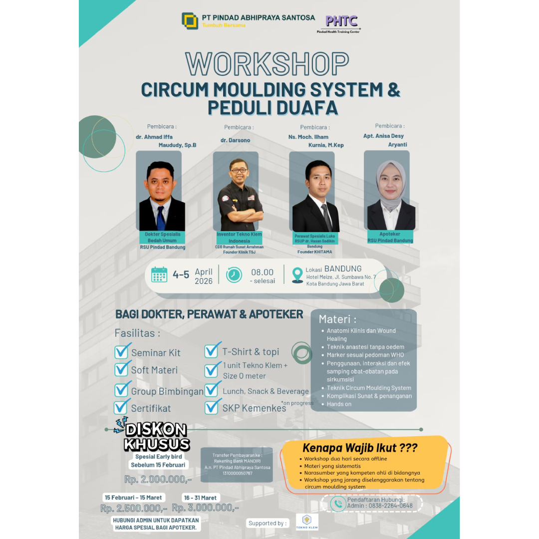 Kegiatan PHTC Workshom Circum Moulding System & Peduli Dhuafa